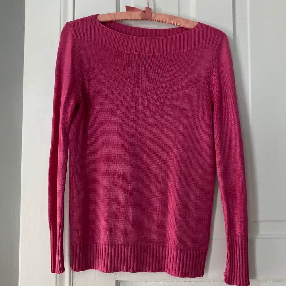 Ralph Lauren 100% silk sweater, pink
